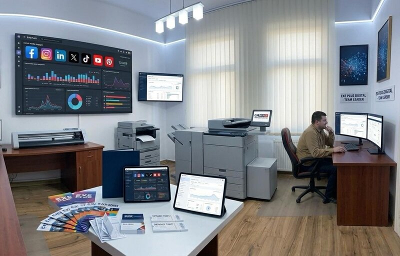 EXE Plus - solutii integrate pentru identitate vizuala Arad